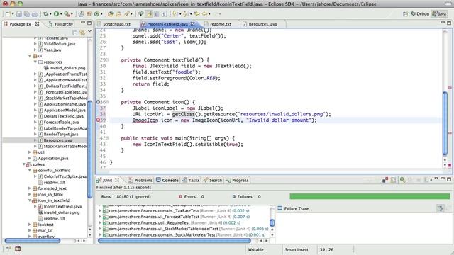Let's Play TDD #111: Icon in JTextField: Go! смотреть онлайн