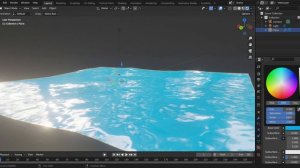 Как сделать красивую и реалистичную воду в Blender