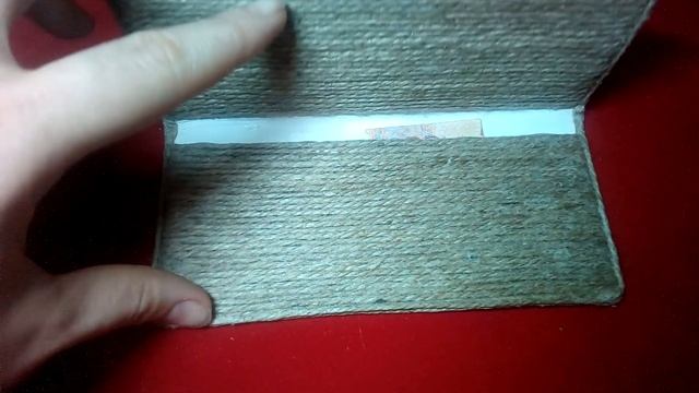 Пластика из джута /Идеи для подарка, конверт-открытка из джута. смотреть онлайн
