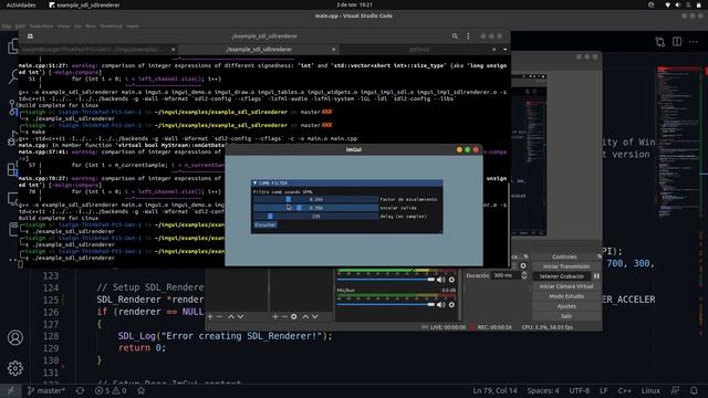 comb filter c++ imgui + sfml + sdl смотреть онлайн
