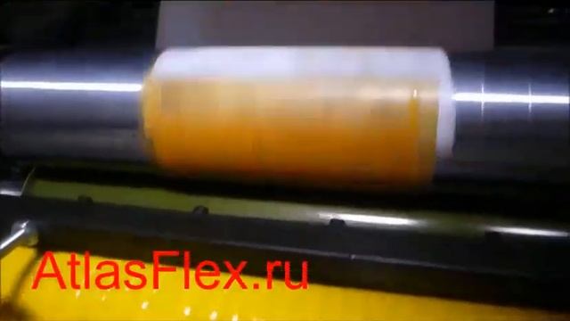 флексографская печатная машина AtlasFlex-480-6 с УФ-ИК комбинированными сушками, с системой равнени смотреть онлайн