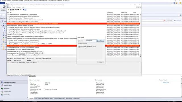 MECM CLIENT INSTALLATION TROUBLESHOOTING смотреть онлайн