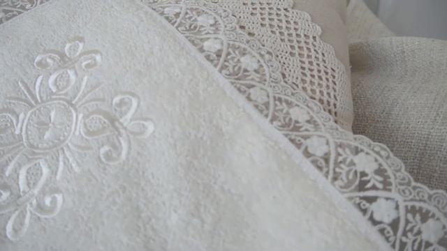 Махровая крыжма на крещение девочки, таинство крещения, полотенце, модель Анастасия смотреть онлайн