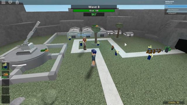 Дожил до 25 волны в Tower Battles! ROBLOX смотреть онлайн