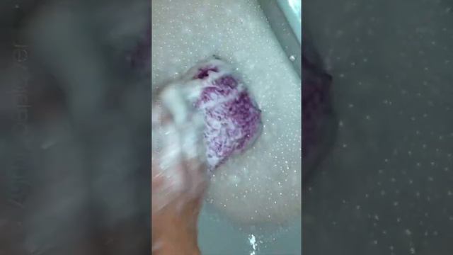 Размокшее лавандовое мыло Дуру💜 смотреть онлайн
