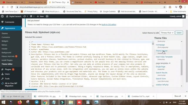 How To Connect Google Analytics To Your Wordpress Website Without Plugin In 2020 ? | Saransh Sagar смотреть онлайн