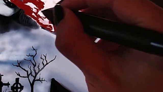 Hallow Witch ☠? Святая Ведьма | Halloween Drawing ? Рисунок на Хэллоуин смотреть онлайн