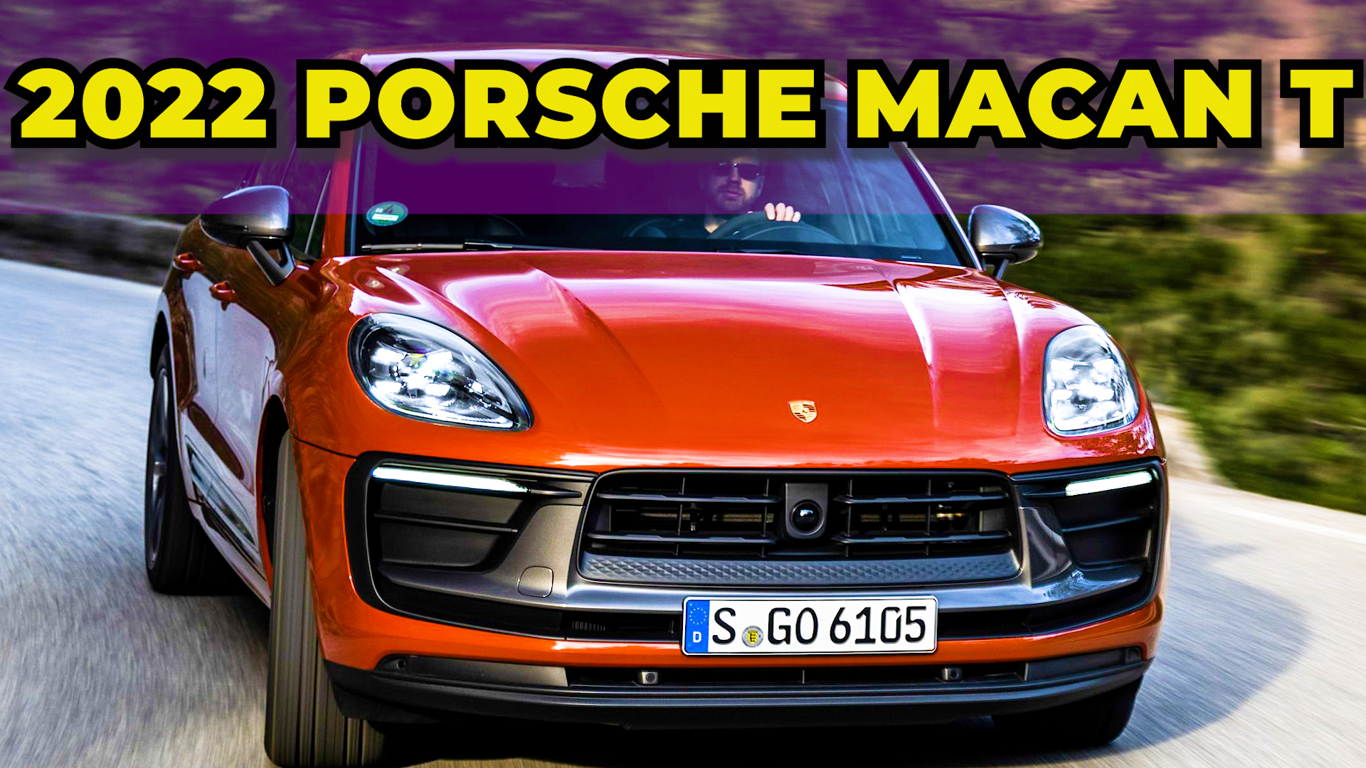 Что такое Макан Т? - Porsche Macan T 2022 (Вождение) смотреть онлайн
