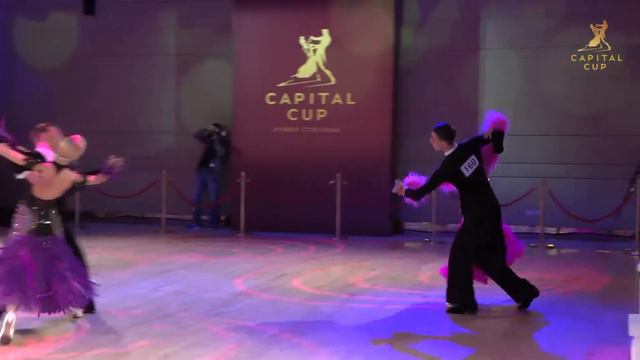 Badanov Stanislav - Khrebtova Olga (Russia) PRO-AM Ballroom Moscow, Capital Cup 2018 смотреть онлайн