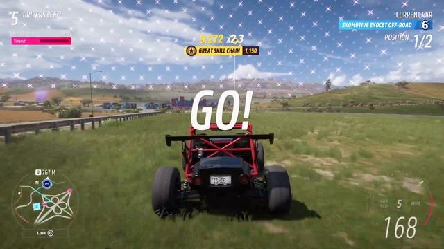 Forza Horizon 5 Eliminator: Exocet VS Andretti Beetle смотреть онлайн