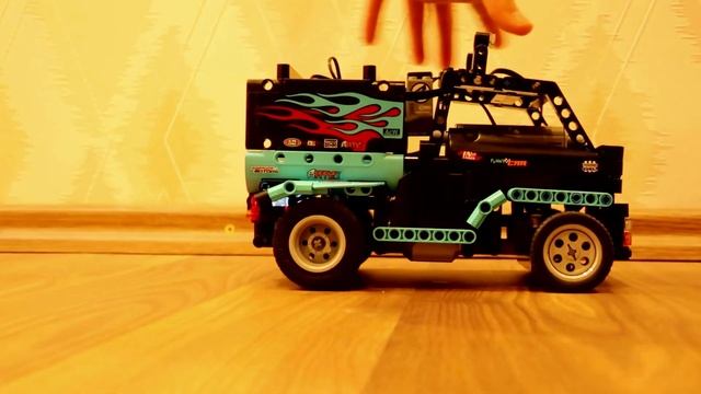 Грузовик на радиоуправлении из лего (самоделка) смотреть онлайн