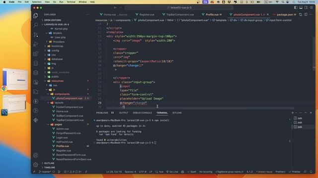 vue advanced cropper Laravel 10 مع vue js 3 смотреть онлайн