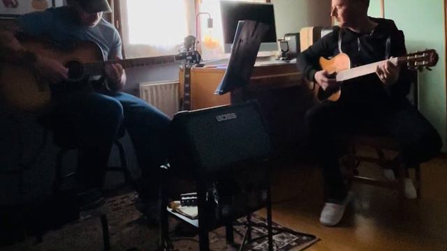 Improvvisazione10 - Ibanez AEG10II NBB e Fender CN140SCE смотреть онлайн