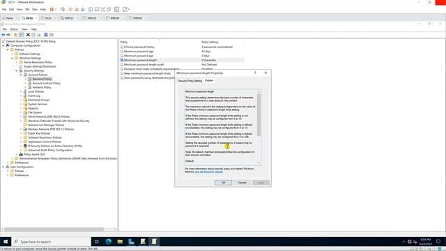 Disable password complexity policy in domain (Windows Server 2022 - for test) смотреть онлайн