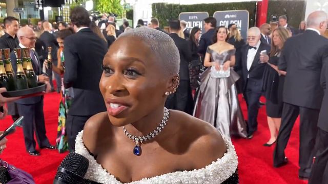 Cynthia Erivo “Harriet” star at the 2020 Golden Globes смотреть онлайн