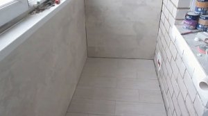 Утепление и ремонт лоджии