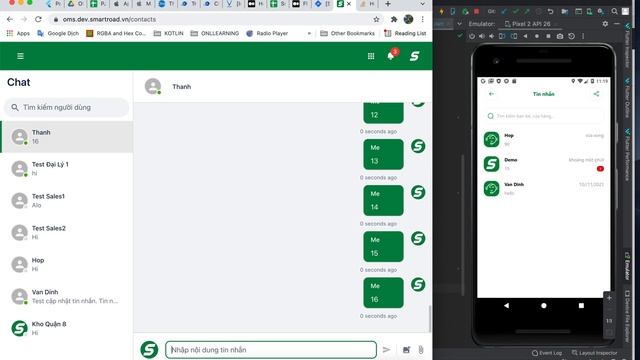 Chat Socket DEMO смотреть онлайн