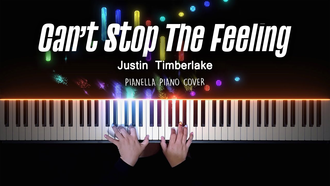 Justin Timberlake - CAN’T STOP THE FEELING (from TROLLS) - Piano Cover by Pianella Piano смотреть онлайн