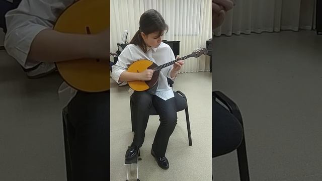 Бах "Сицилиана". Исполняет Чернова Анастасия. смотреть онлайн