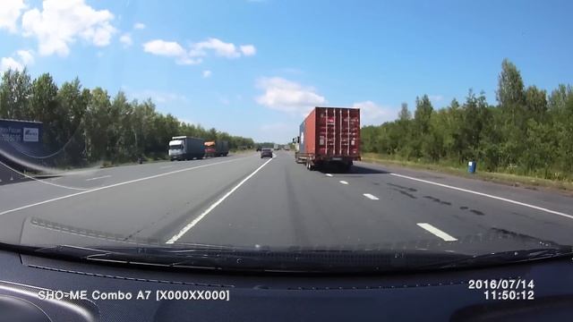 Lada Vesta у699оа163 М-5, поворот на Б.Рязань смотреть онлайн