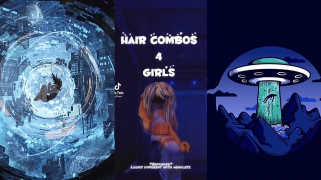 Roblox hair combos for all styles! || ??? смотреть онлайн
