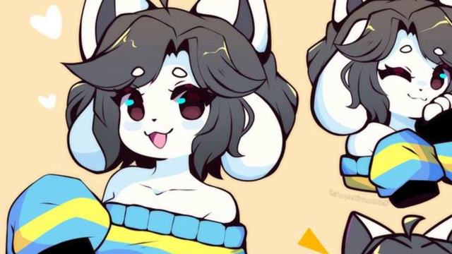 Temmie becomes an E-Girl! Undertale Comic Dub! смотреть онлайн