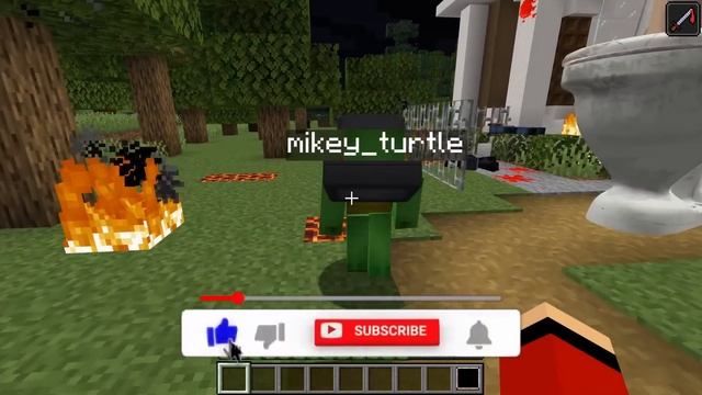 BIGGEST TV MAN and CAMERA MAN Save The VILLAGE From Skibidi Toilet in Minecraft - Maizen JJ & Mikey смотреть онлайн