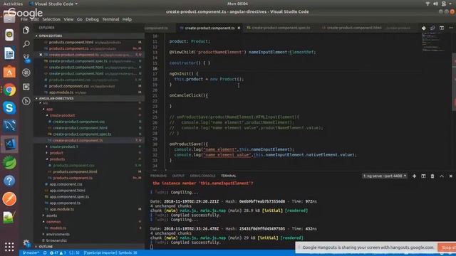 Angular - Local References, @ViewChild, ng-content смотреть онлайн