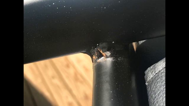 OFM ESS 9015 Bonded Leather Executive Side Chair with Sled Base, Black, Black смотреть онлайн