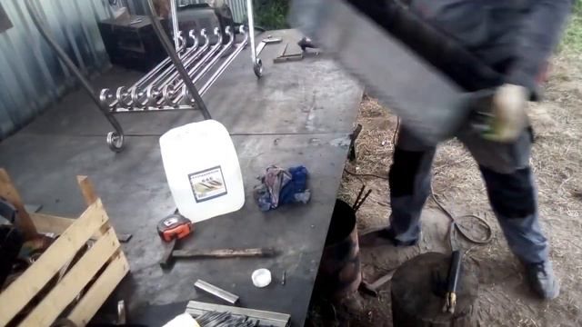 Gorgeous Grill From A Profile Pipe!