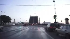 Белые ночи . По Питеру на автомобиле
