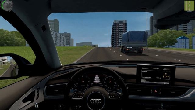Audi A6 - City Car Driving | Normal Driving смотреть онлайн