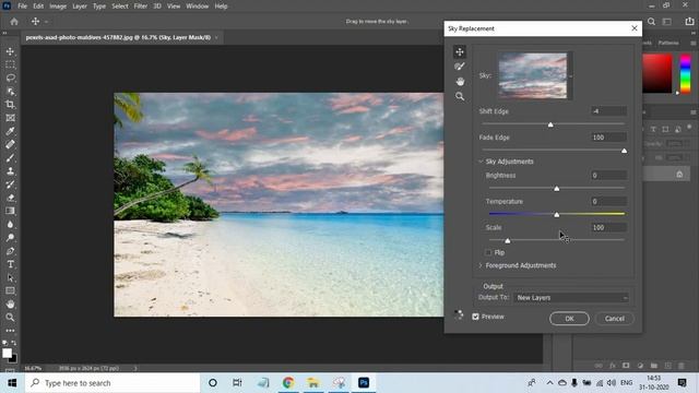 PHOTOSHOP 2021 SKY REPLACEMENT || PHOTOSHOP 2021 NEW FEATURE || DESIGNAGEMEDIA || EPISODE 1 смотреть онлайн