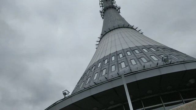 Подъем на гору Йештед,Либерец Чехия