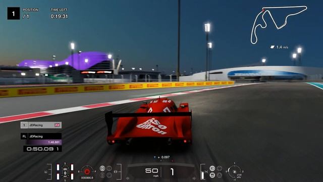 Assetto Corsa | Toyota GT-One TS020 with GT7 HUD смотреть онлайн
