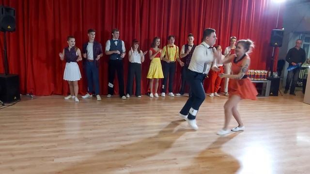 Boogie Woogie C-class Final #6 Материков Вадим и Баландина Евгения | Russian Swing Dance Grand Prix смотреть онлайн