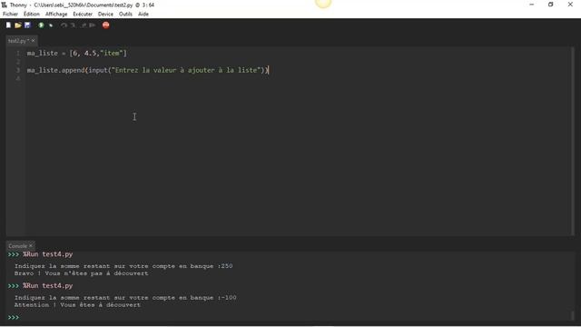 Bases de Python : La boucle "while". смотреть онлайн