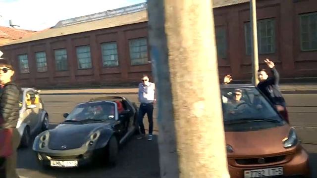 Сбор на ул.Октябрьская Минск владельцев Smart смотреть онлайн