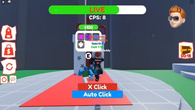 Эволюция СТРИМЕРА в Streamer Simulator Roblox смотреть онлайн