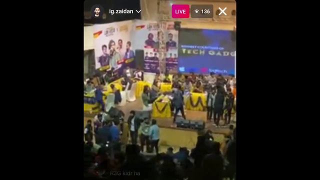 In B4 Official Esports Live Lan Event ZAIDAN Abusing Bablu TEENWOLF GAMING