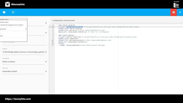 SUPERVISOR en menú LATERAL - Personaliza tu menú lateral en Home Assistant смотреть онлайн