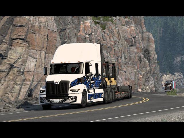 [ATS] Western Star LongSize Delivery to Montros смотреть онлайн