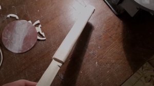 DIY Как самому сделать деревянную катану