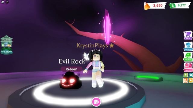 Making *EVIL ROCK PET NEON* in ADOPT ME UPDATE (roblox) SCARCROW смотреть онлайн