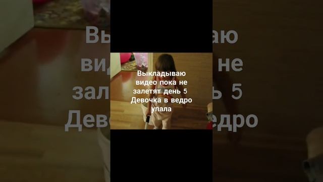 выкладываю видео пока не залетят день 5 девочка в ведро упала смотреть онлайн