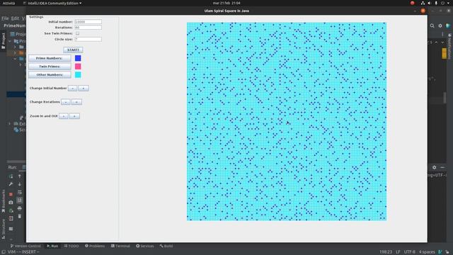 Patterns in Prime Numbers with Java and Javax swing # 02 смотреть онлайн