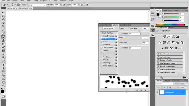 #11 Photoshop CS5 - Brush Panel смотреть онлайн