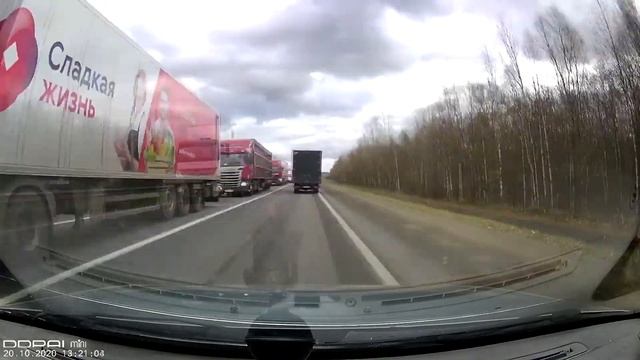 Нижний Новгород - Сергач за 6 минут таймлапс смотреть онлайн