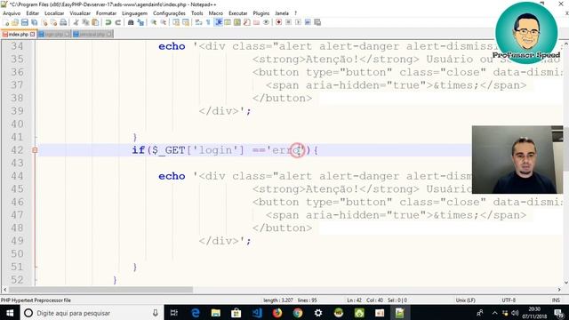 CRUD PHP BÁSICO - AULA 5 - Garantindo Segurança ao Login usando session смотреть онлайн