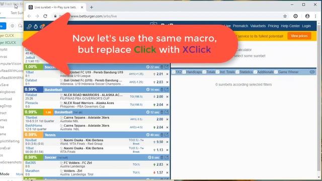 Click vs XClick (Javascript click vs. native OS Mouse event) смотреть онлайн